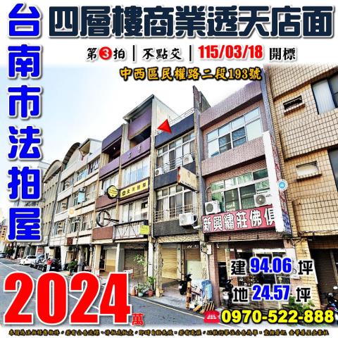 中西區民權路二段透店